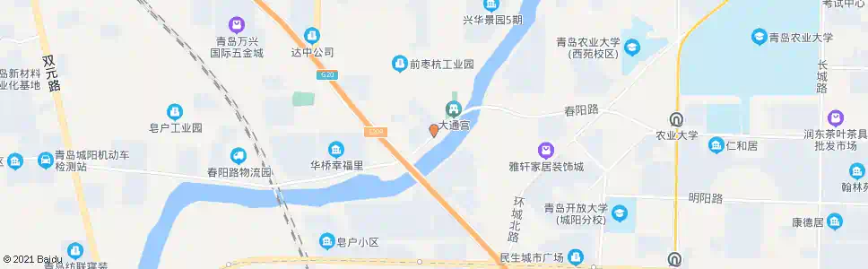 青岛墨水河桥_公交站地图_青岛公交_妙搜公交查询2025