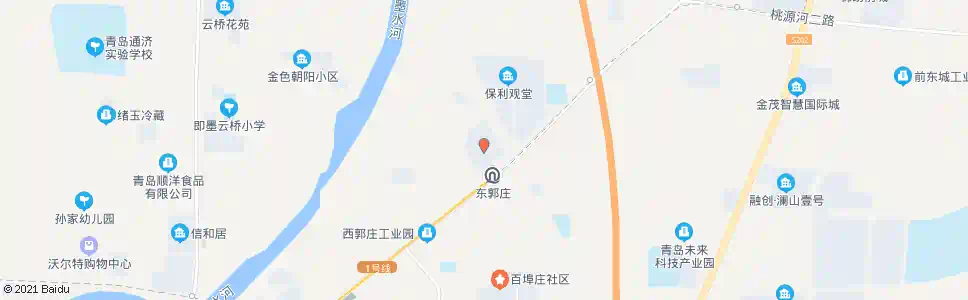 青岛西郭庄_公交站地图_青岛公交_妙搜公交查询2025