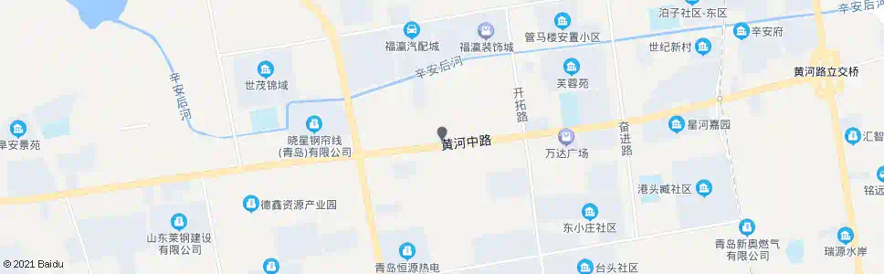 青岛辛安街道办事处_公交站地图_青岛公交_妙搜公交查询2025