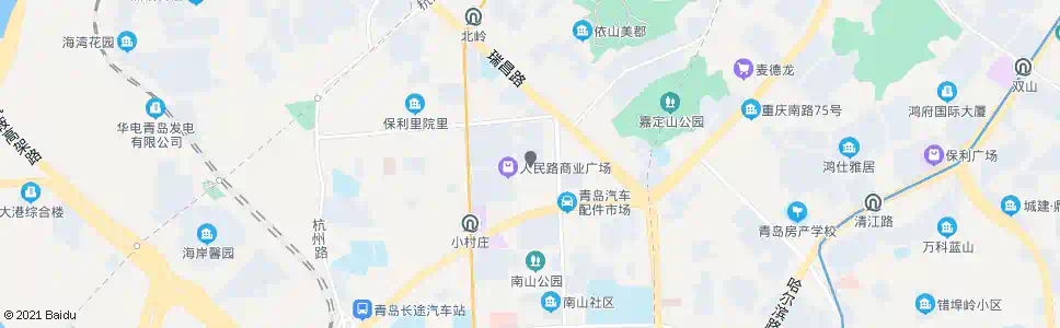 青岛嘉善路_公交站地图_青岛公交_妙搜公交查询2025