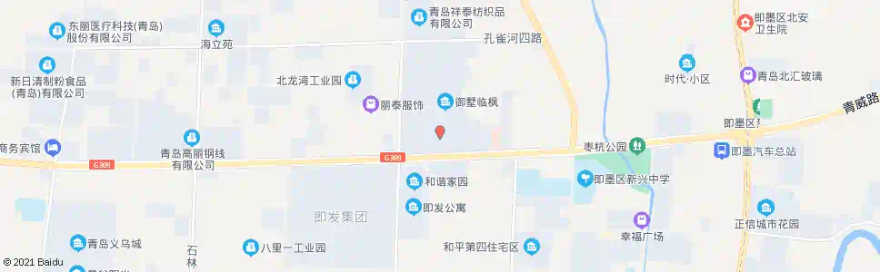 青岛御墅临枫_公交站地图_青岛公交_妙搜公交查询2025