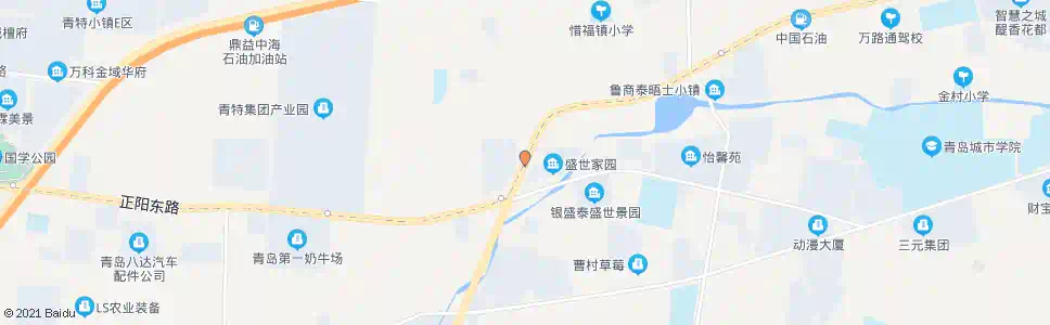 青岛城阳王家村_公交站地图_青岛公交_妙搜公交查询2025