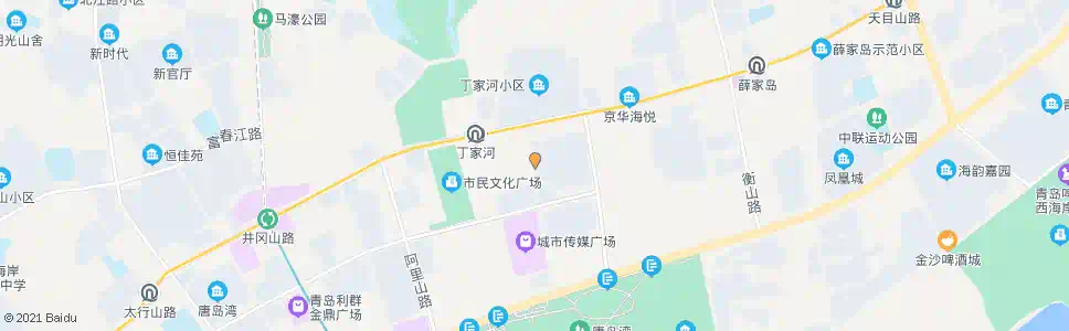 青岛兰东_公交站地图_青岛公交_妙搜公交查询2025