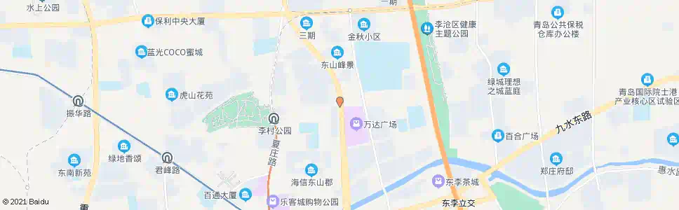 青岛黑龙江路(中崂路)_公交站地图_青岛公交_妙搜公交查询2025