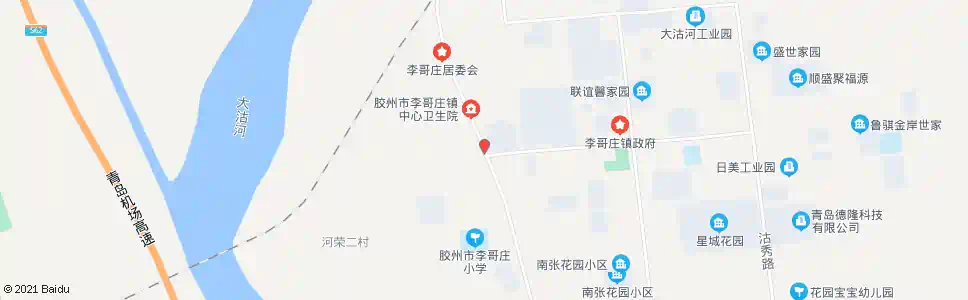 青岛李哥庄小学_公交站地图_青岛公交_妙搜公交查询2025