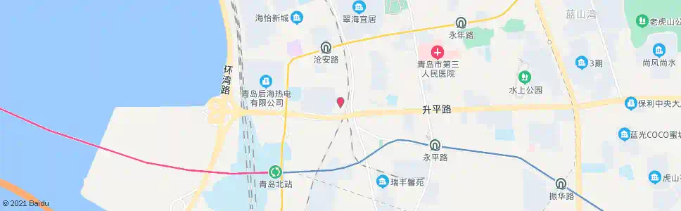青岛沧台路_公交站地图_青岛公交_妙搜公交查询2025