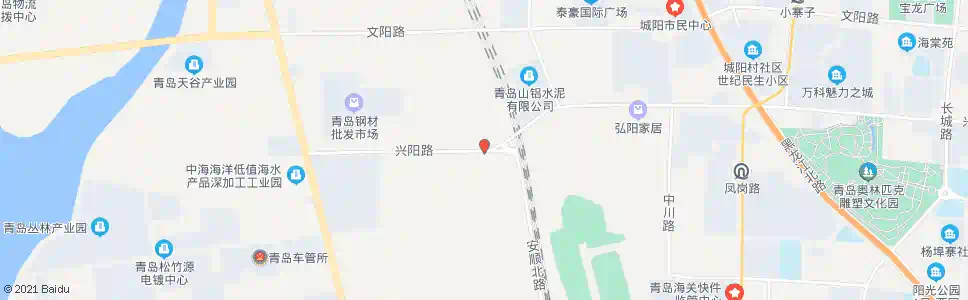 青岛西果园_公交站地图_青岛公交_妙搜公交查询2025