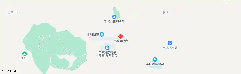 青岛丰城镇政府_公交站地图_青岛公交_妙搜公交查询2025