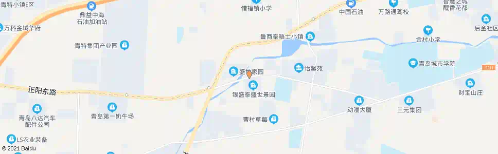 青岛盛世景园_公交站地图_青岛公交_妙搜公交查询2025