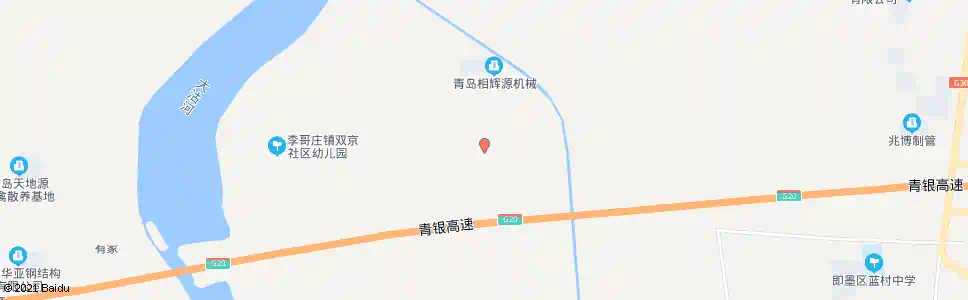 青岛张家庄南_公交站地图_青岛公交_妙搜公交查询2025