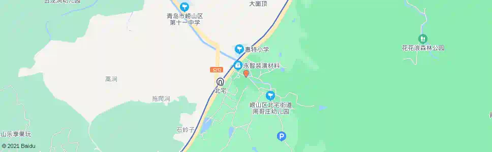 青岛周哥庄社区_公交站地图_青岛公交_妙搜公交查询2025