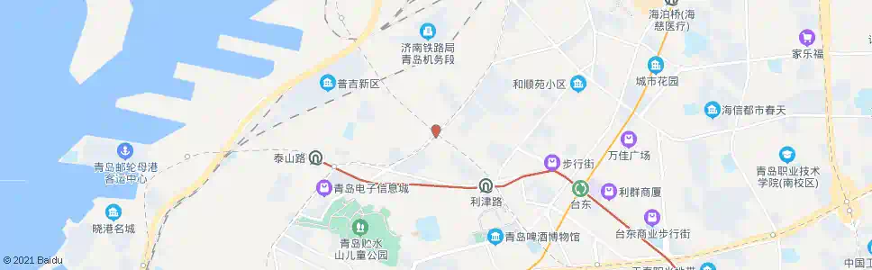 青岛昌乐路_公交站地图_青岛公交_妙搜公交查询2025