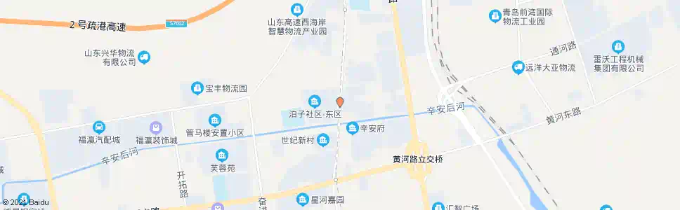 青岛李家泊子_公交站地图_青岛公交_妙搜公交查询2025