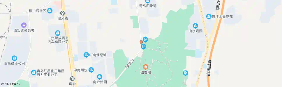青岛十梅庵公园_公交站地图_青岛公交_妙搜公交查询2025
