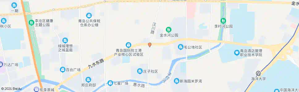 青岛汉川路_公交站地图_青岛公交_妙搜公交查询2025