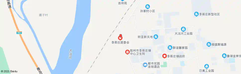 青岛李哥庄村委_公交站地图_青岛公交_妙搜公交查询2025