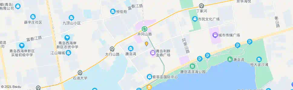 青岛傲海星城_公交站地图_青岛公交_妙搜公交查询2025
