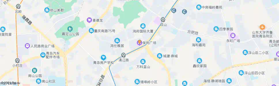 青岛保利_公交站地图_青岛公交_妙搜公交查询2025