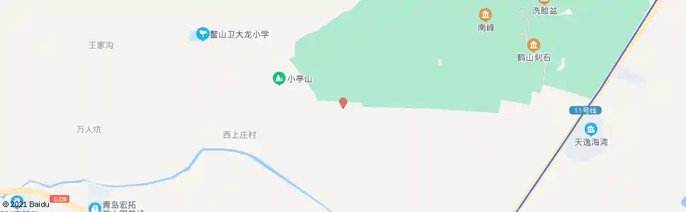 青岛院上新村_公交站地图_青岛公交_妙搜公交查询2025