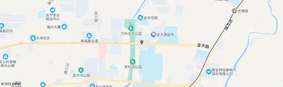 青岛李家上流小区_公交站地图_青岛公交_妙搜公交查询2025