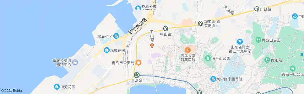 青岛中国剧院_公交站地图_青岛公交_妙搜公交查询2025