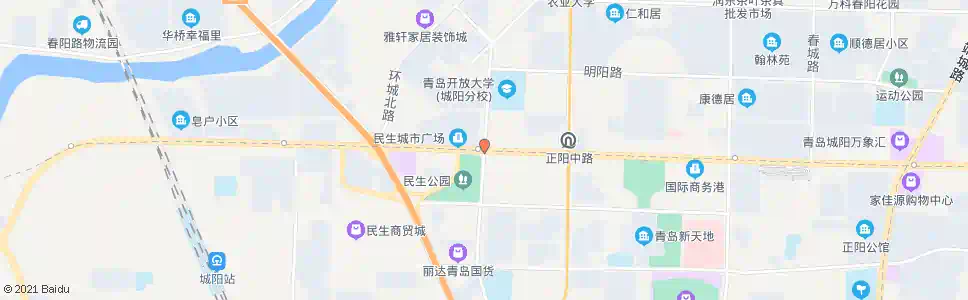 青岛正阳路_公交站地图_青岛公交_妙搜公交查询2025