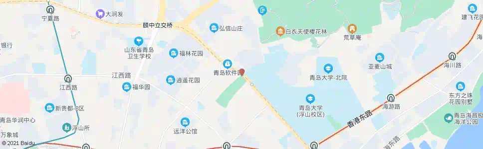 青岛古田路_公交站地图_青岛公交_妙搜公交查询2025