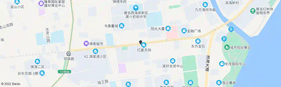 青岛光大集团站_公交站地图_青岛公交_妙搜公交查询2025