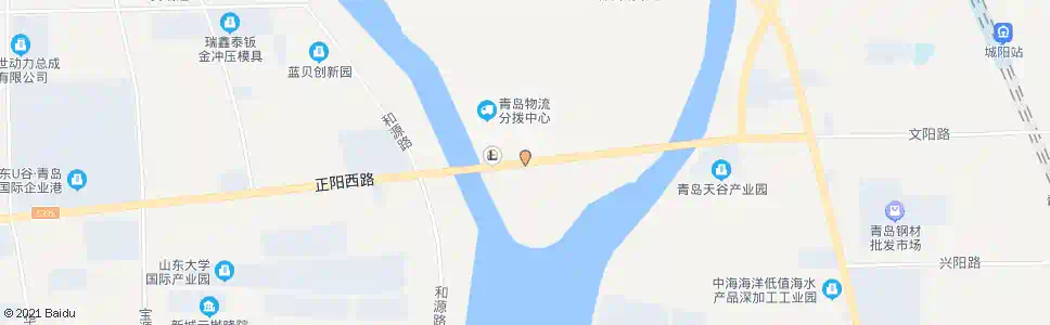 青岛物流交易中心_公交站地图_青岛公交_妙搜公交查询2025