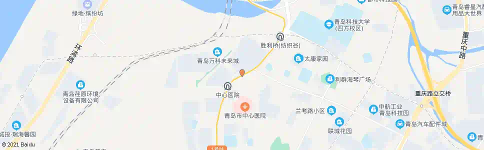 青岛四流南路开封路_公交站地图_青岛公交_妙搜公交查询2025