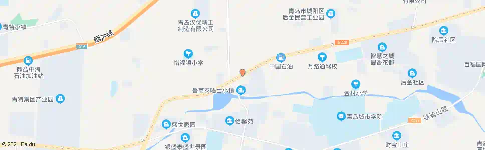 青岛松树庄_公交站地图_青岛公交_妙搜公交查询2025