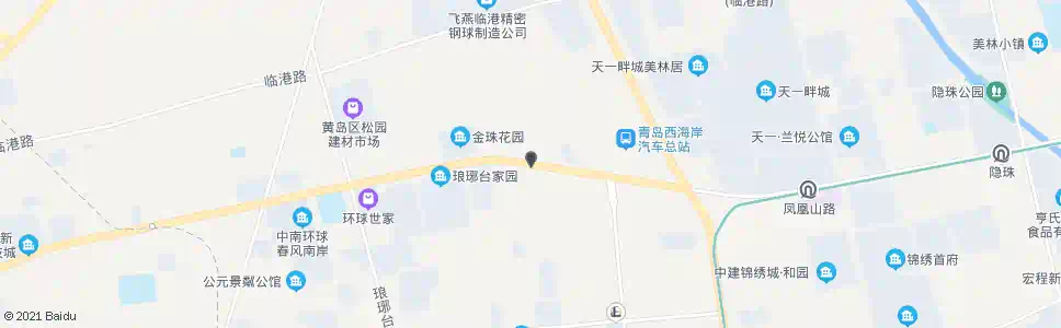 青岛喜鹊山路北站_公交站地图_青岛公交_妙搜公交查询2025