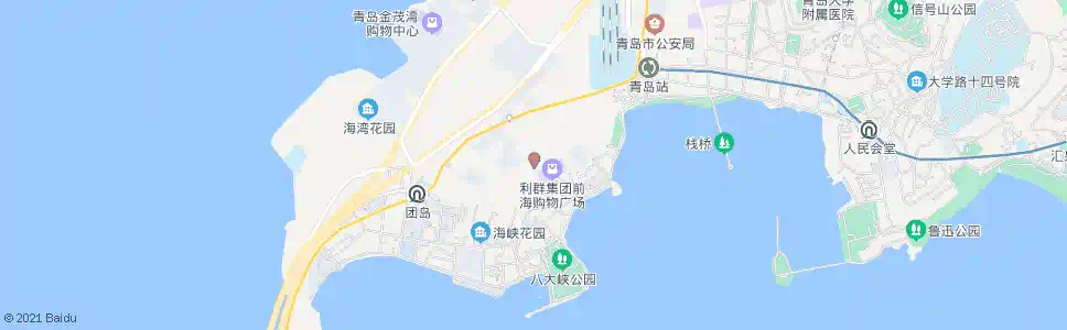 青岛青岛开发区第一中学_公交站地图_青岛公交_妙搜公交查询2025