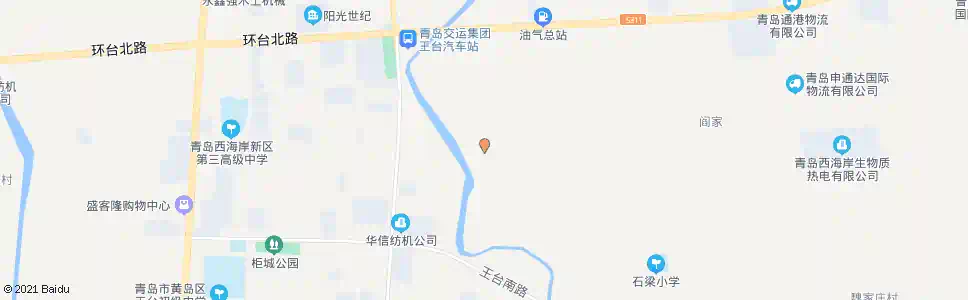 青岛石梁杨前_公交站地图_青岛公交_妙搜公交查询2025