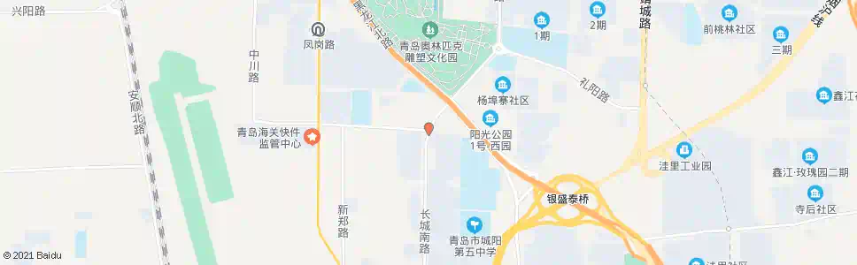 青岛长城南路_公交站地图_青岛公交_妙搜公交查询2025