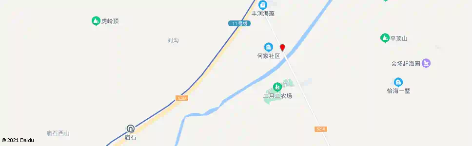 青岛何家村_公交站地图_青岛公交_妙搜公交查询2025