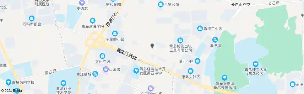 青岛保税港区东门_公交站地图_青岛公交_妙搜公交查询2025