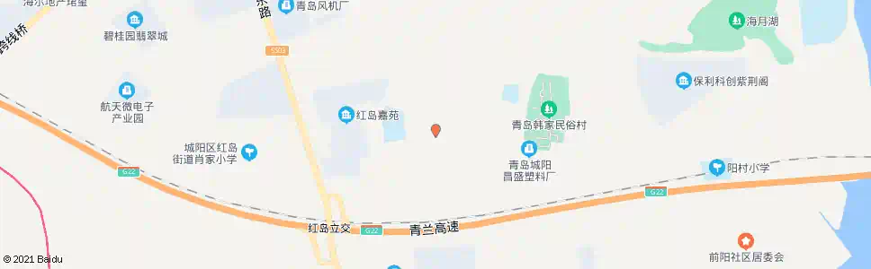 青岛前韩家_公交站地图_青岛公交_妙搜公交查询2025