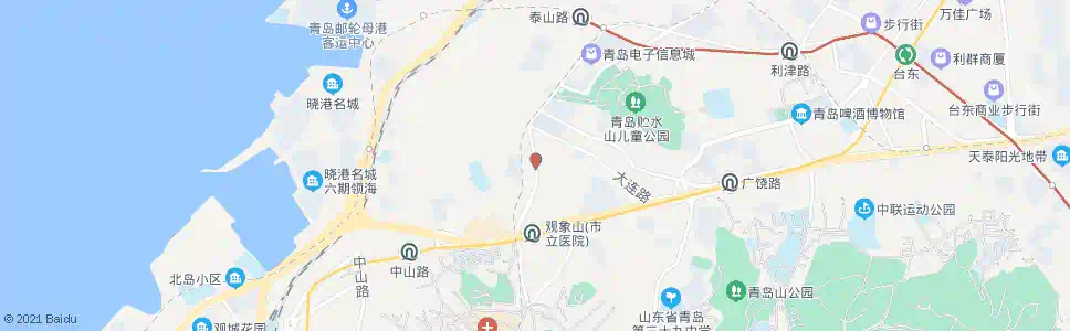 青岛承德路_公交站地图_青岛公交_妙搜公交查询2025