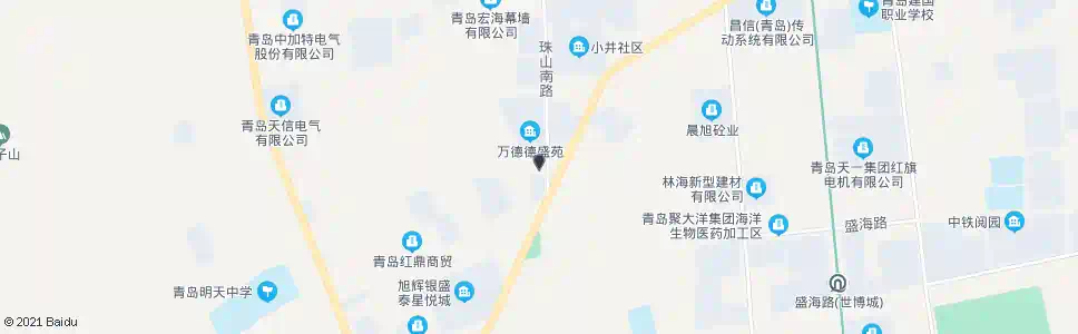 青岛亚飞汽车_公交站地图_青岛公交_妙搜公交查询2025