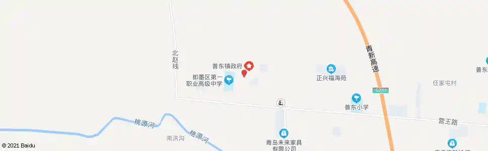 青岛普东镇_公交站地图_青岛公交_妙搜公交查询2025