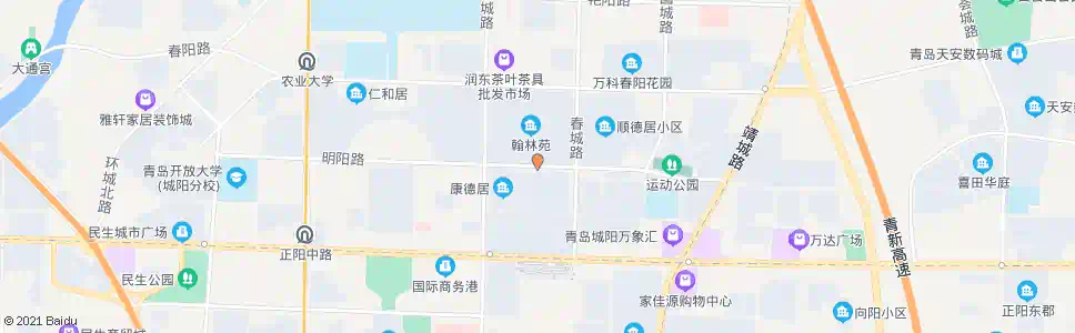 青岛翰林院_公交站地图_青岛公交_妙搜公交查询2025