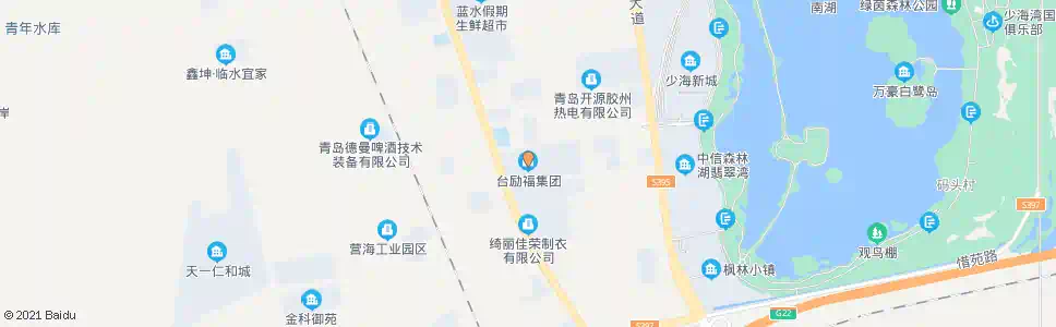 青岛台励福公司_公交站地图_青岛公交_妙搜公交查询2025