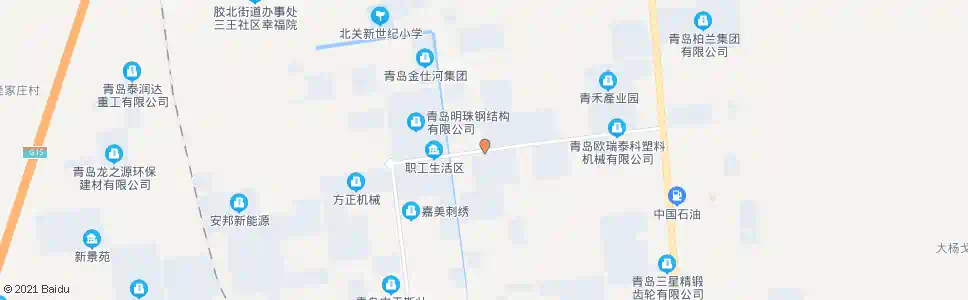 青岛德仕伟塑机_公交站地图_青岛公交_妙搜公交查询2025