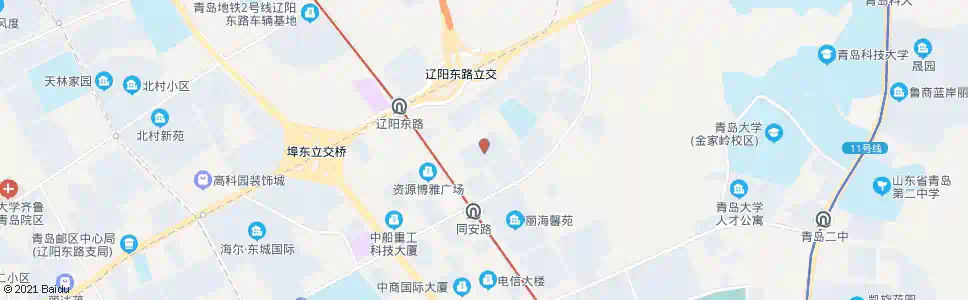 青岛国际名都_公交站地图_青岛公交_妙搜公交查询2025