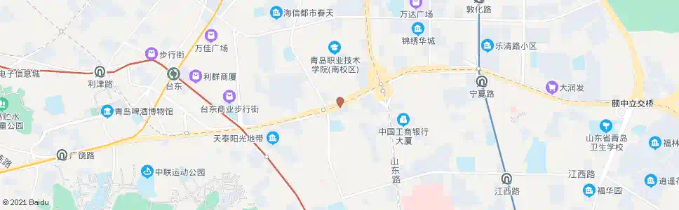 青岛镇江路(宁夏路)_公交站地图_青岛公交_妙搜公交查询2025