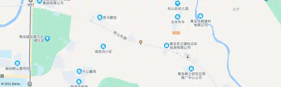 青岛彭家庄_公交站地图_青岛公交_妙搜公交查询2025