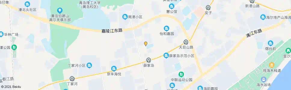 青岛大涧山路_公交站地图_青岛公交_妙搜公交查询2025