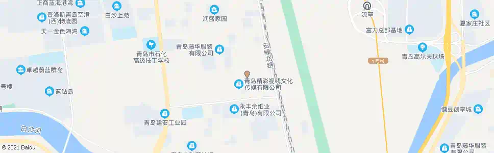 青岛流亭工业园_公交站地图_青岛公交_妙搜公交查询2025