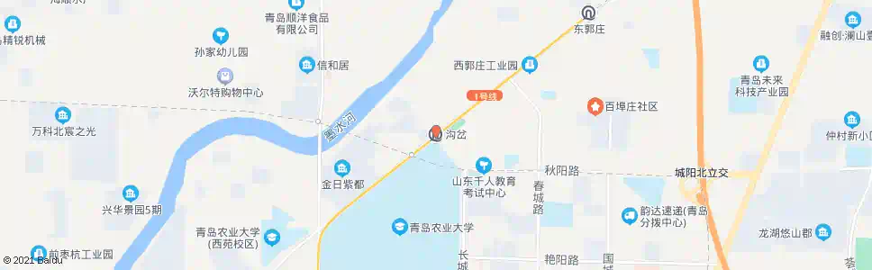 青岛沟岔_公交站地图_青岛公交_妙搜公交查询2025
